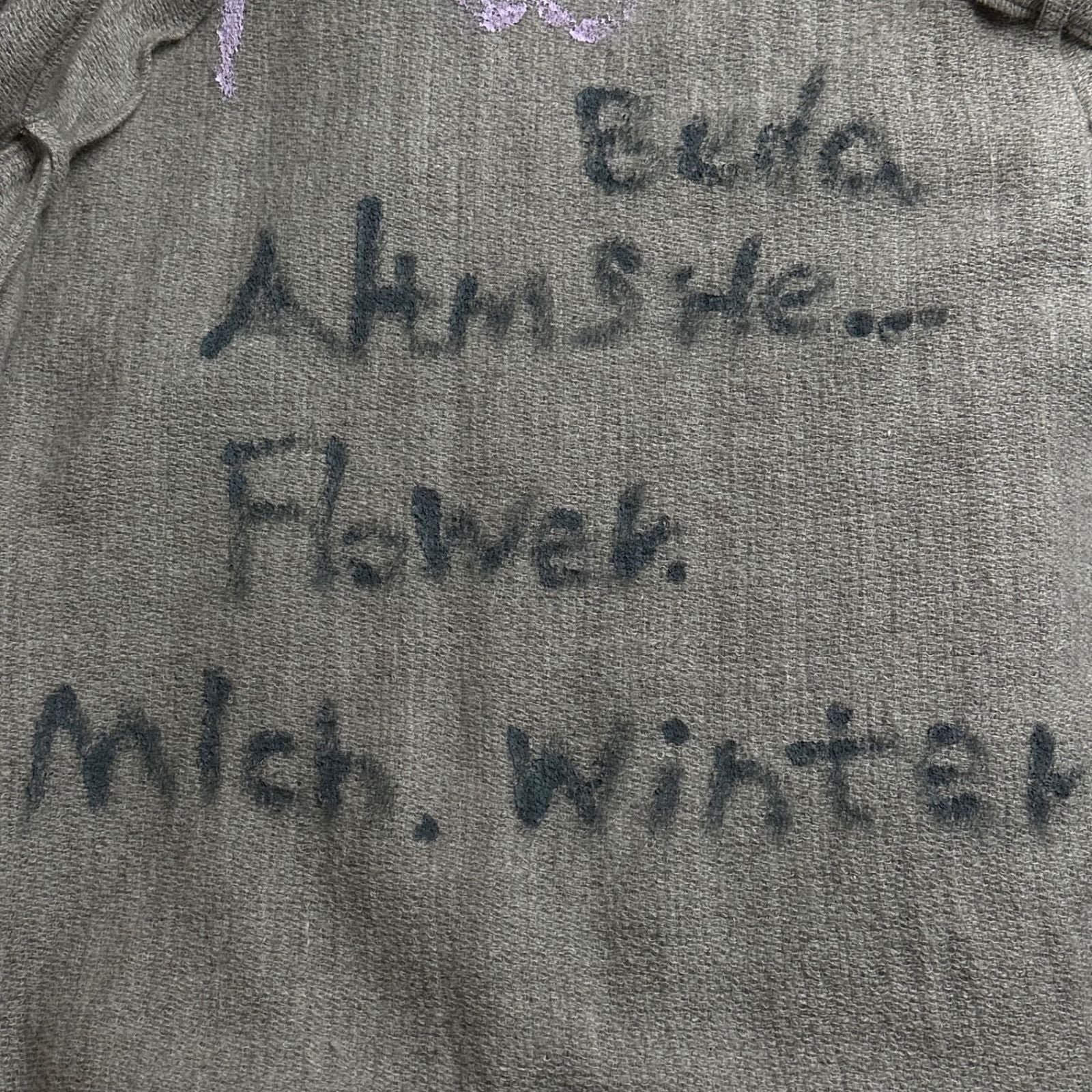 Dries Van Noten Peacort Wool Coat 1998Aw Viburnum Memorial Graphic Gown Free
