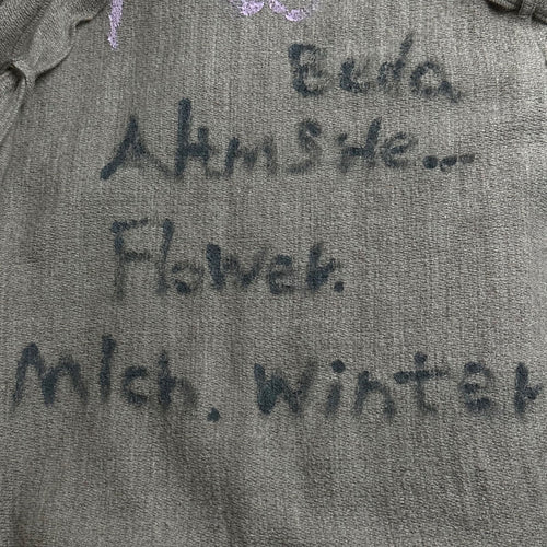 Dries Van Noten Peacort Wool Coat 1998Aw Viburnum Memorial Graphic Gown Free