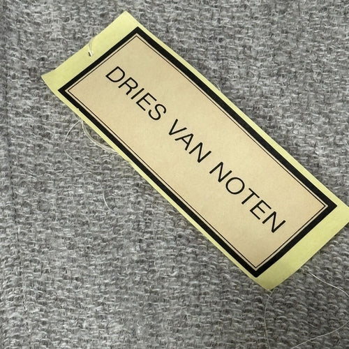 Dries Van Noten Peacort Wool Coat 1998Aw Viburnum Memorial Graphic Gown Free