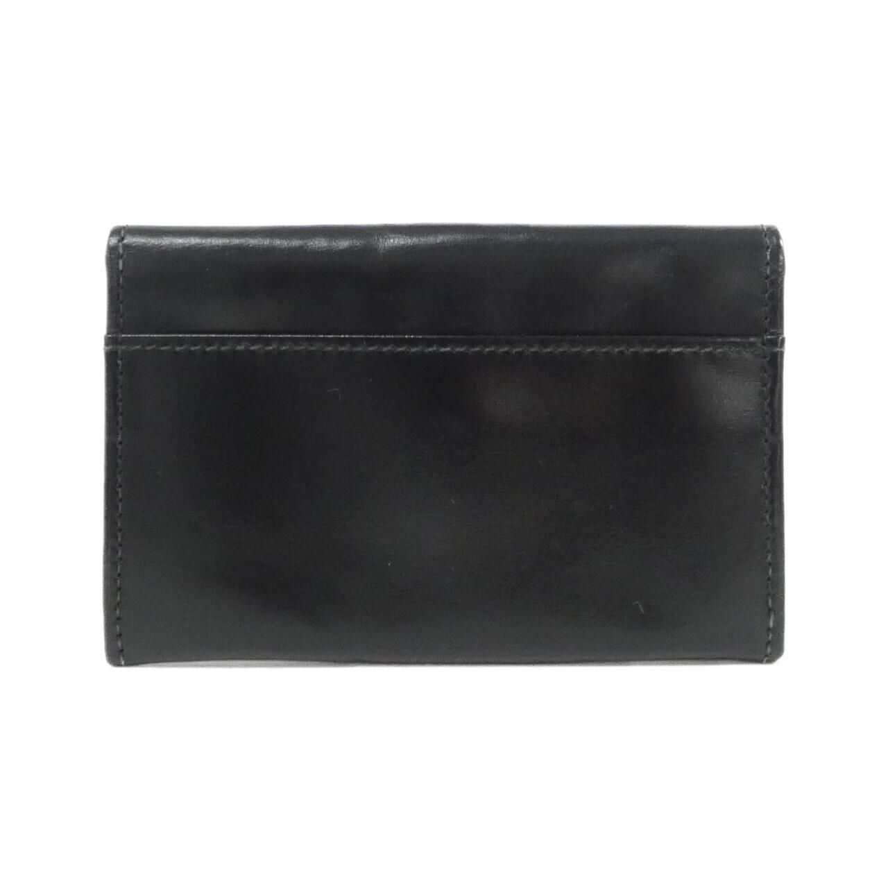 Cartier Business Card Holder Black( Gold(