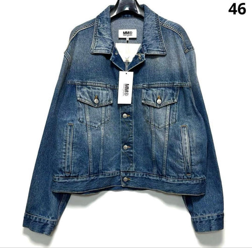 Mm6 Denim Jackets Maison Margiela