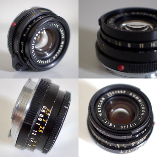 Leica Prime Lenses Leicacl Csummicronc40Mm M Rokkor