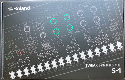 Roland Analog Synthesizer S-1 Tweak