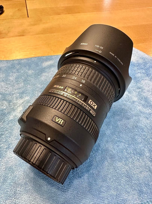 Nikon Zoom Lenses Af-S Dx 18-200Mm F3.5-5.6G Ed
