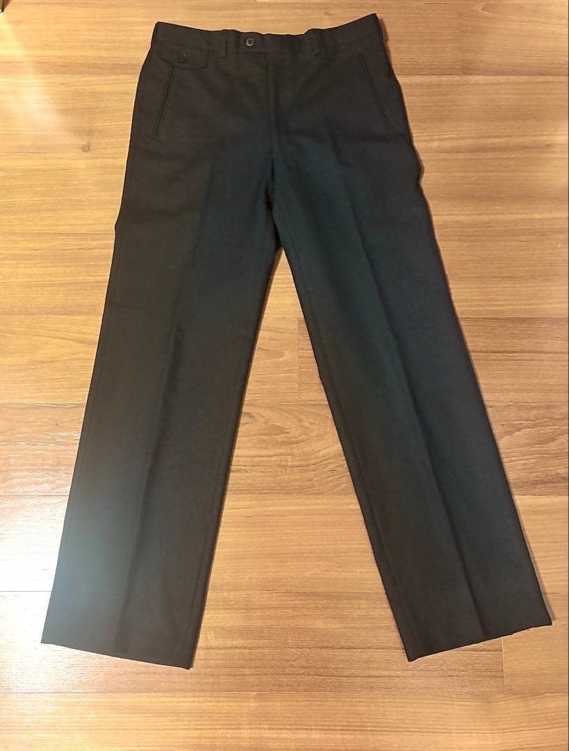 Yves Saint Laurent Slacks Black Wool
