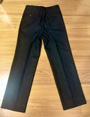 Yves Saint Laurent Slacks Black Wool
