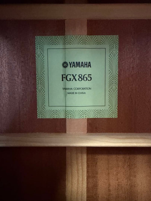 Yamaha Acoustic Guitars Fgx865