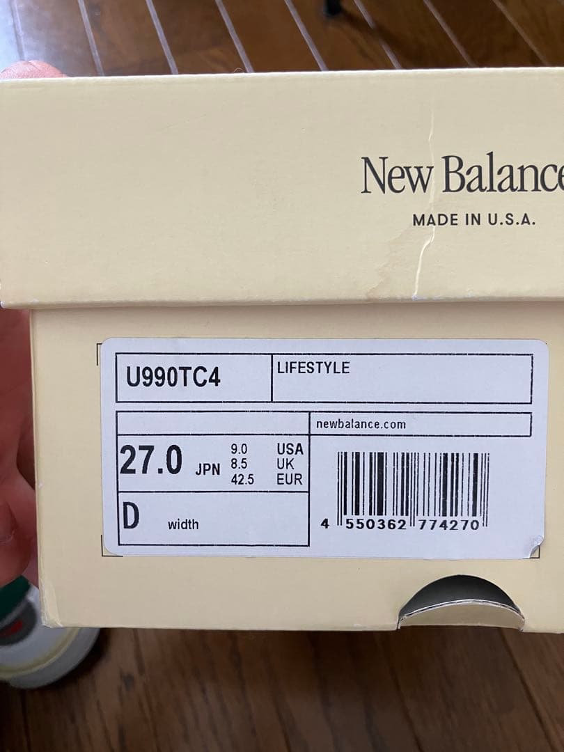 New Balance Sneakers U990 Ct4