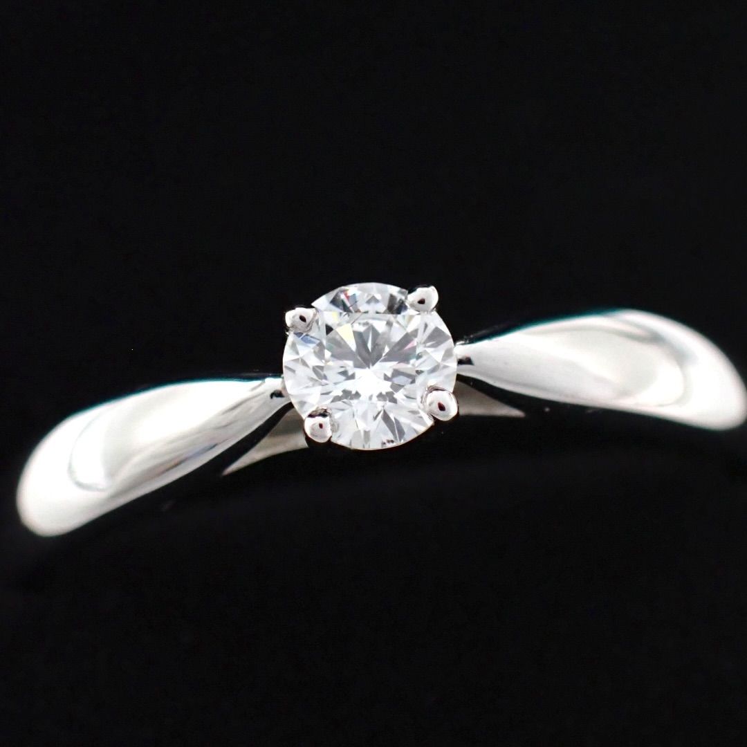 Tiffany Ring Co. 0.19Ct 12 Pt950 5013