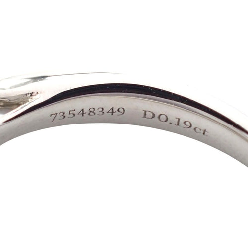 Tiffany Ring Co. 0.19Ct 12 Pt950 5013