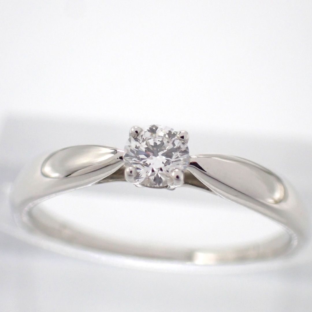 Tiffany Ring Co. 0.19Ct 12 Pt950 5013