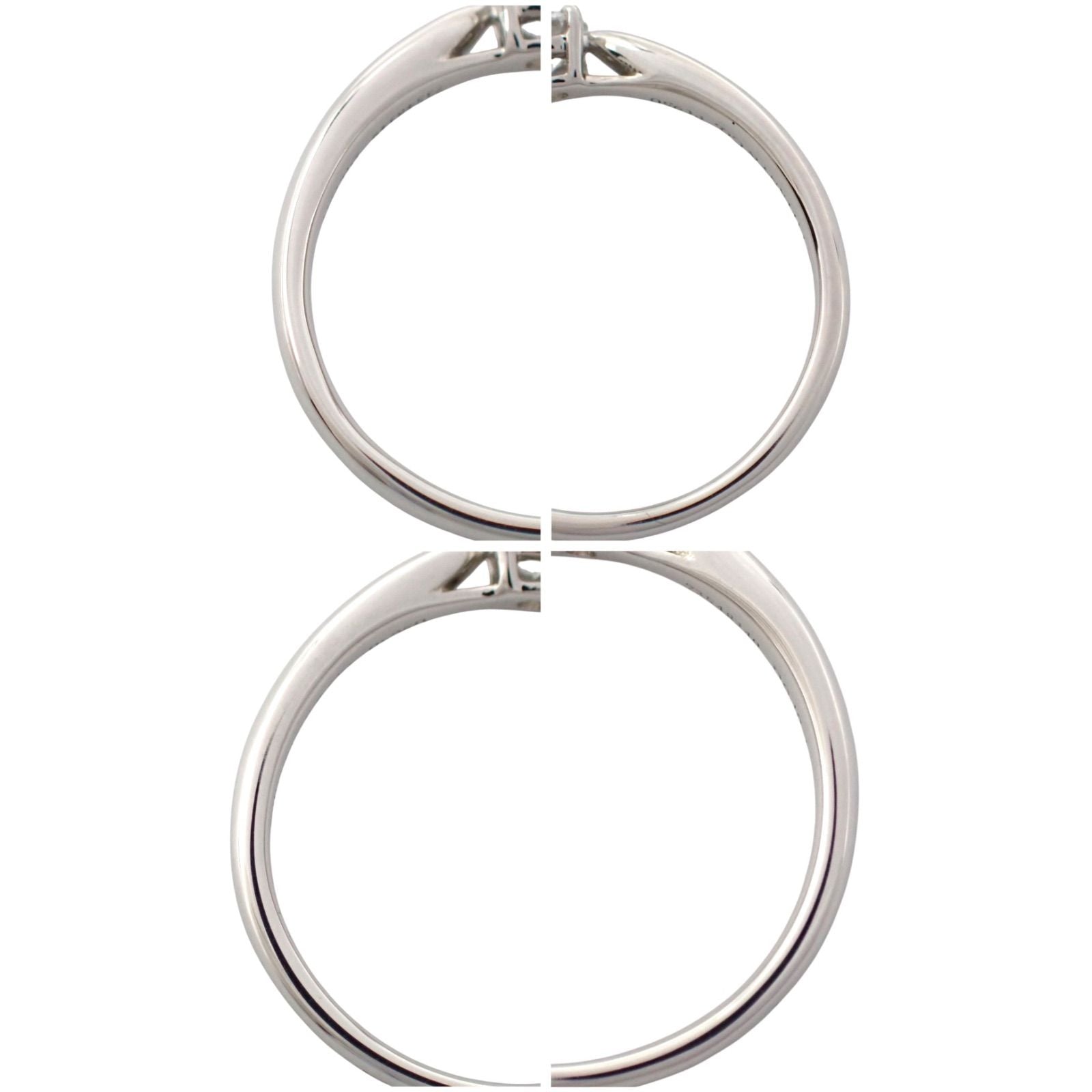 Tiffany Ring Co. 0.19Ct 12 Pt950 5013