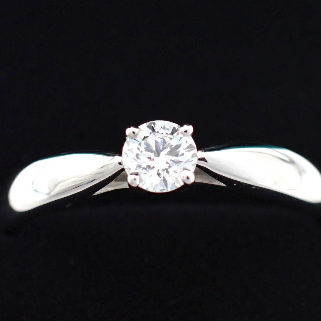 Tiffany Ring Co. 0.19Ct 12 Pt950 5013