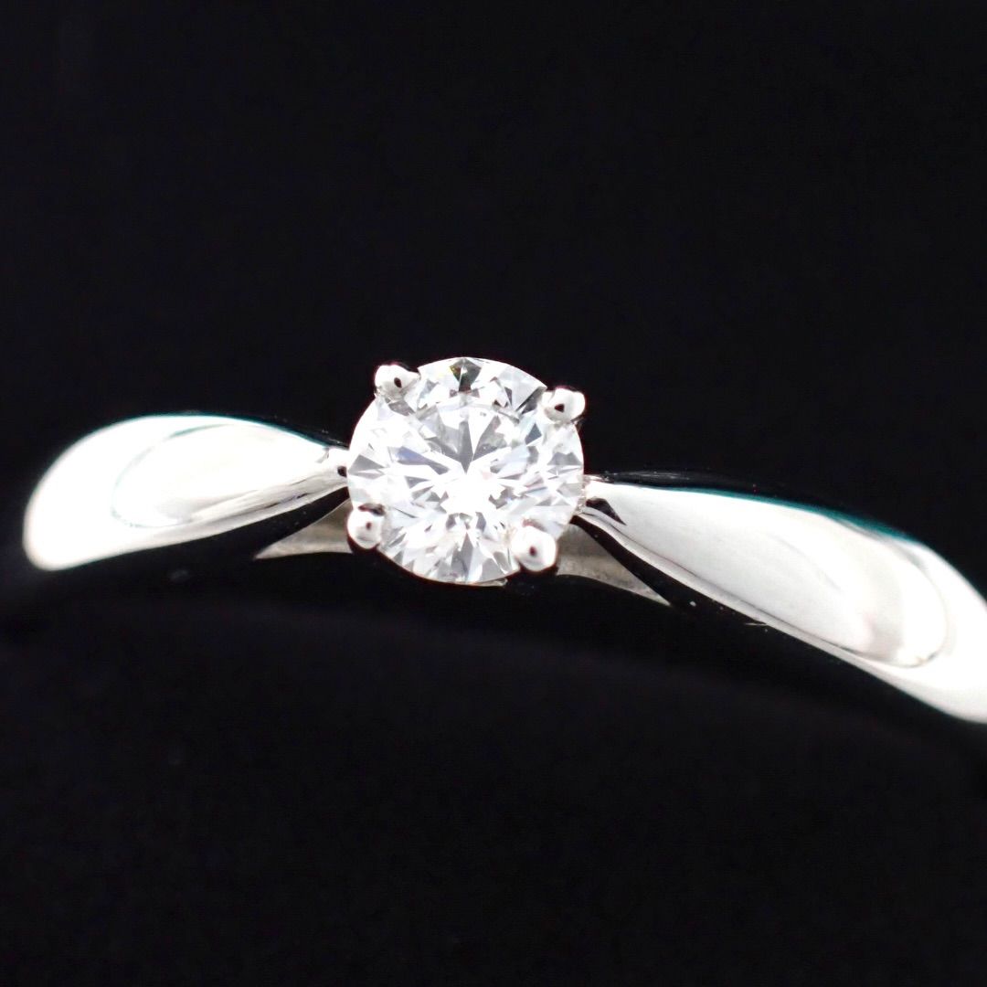 Tiffany Ring Co. 0.19Ct 12 Pt950 5013
