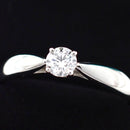 Tiffany Ring Co. 0.19Ct 12 Pt950 5013