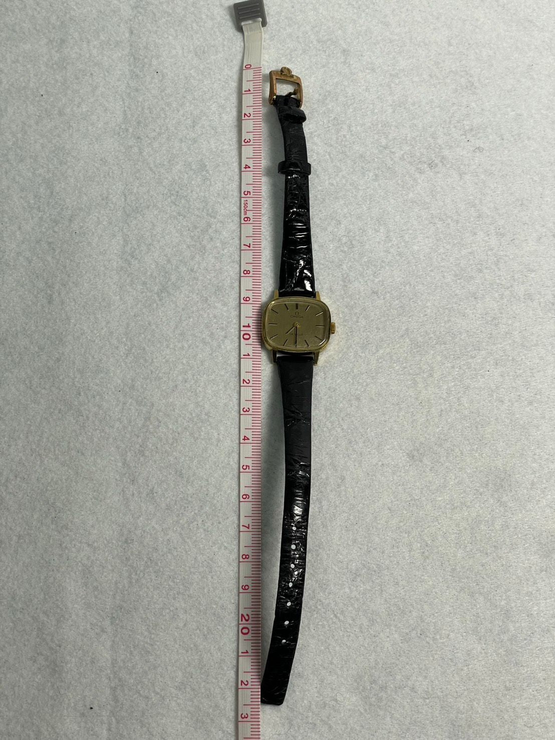 Omega Hand -Wound Clock De Ville