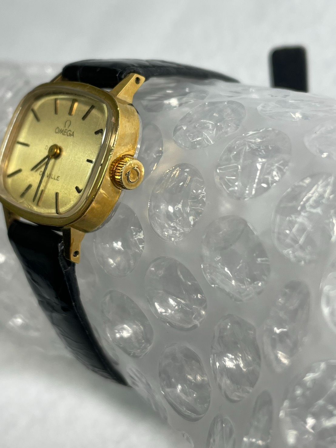 Omega Hand -Wound Clock De Ville