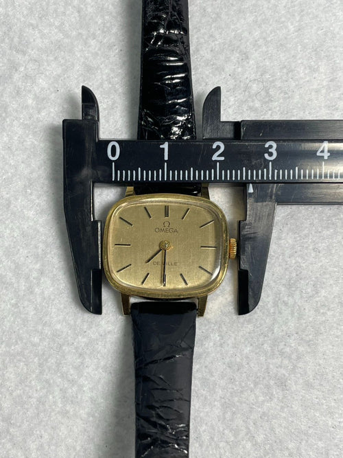 Omega Hand -Wound Clock De Ville