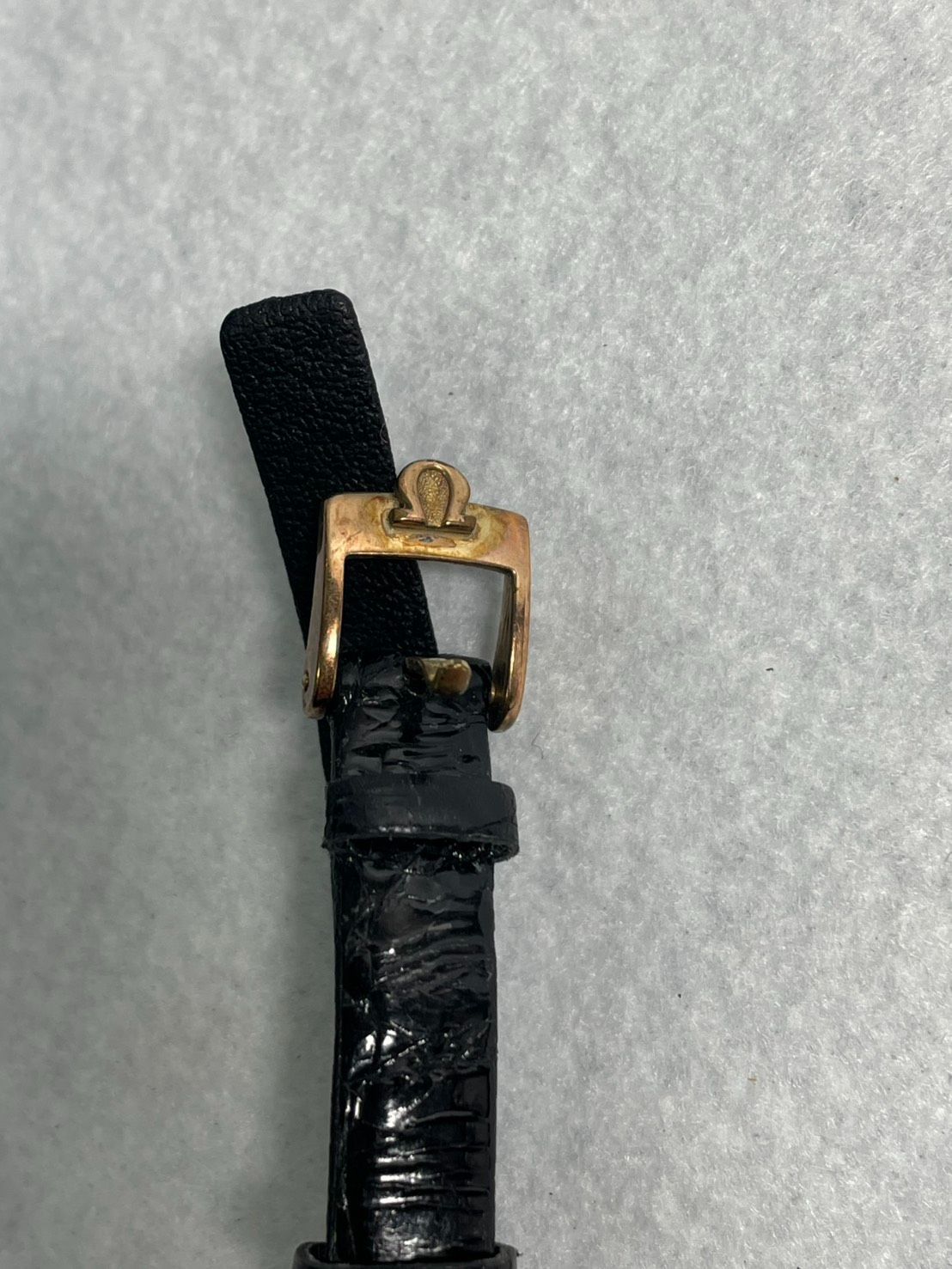Omega Hand -Wound Clock De Ville