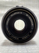 Lens (Single Focus) Nikon W-Nikkor F/1.8 S