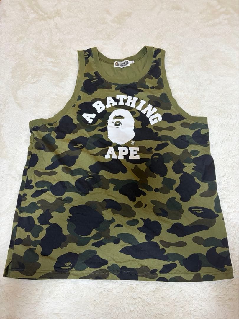 A Bathing Ape Tank Tops Sleeveless Abathing Xl