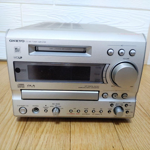 Onkyo Cd, Md Cassette Decks Cd/Md Fr-V77