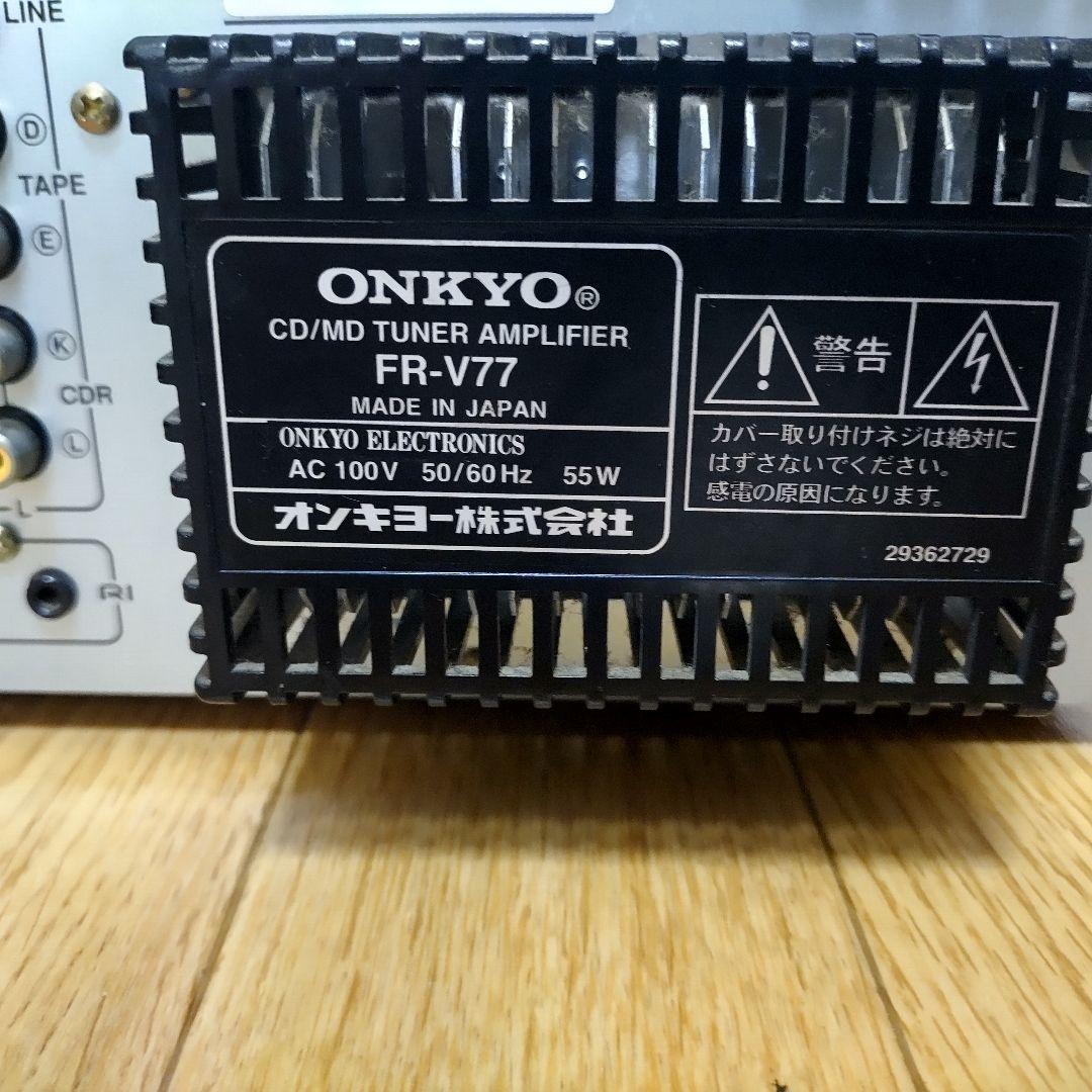 Onkyo Cd, Md Cassette Decks Cd/Md Fr-V77