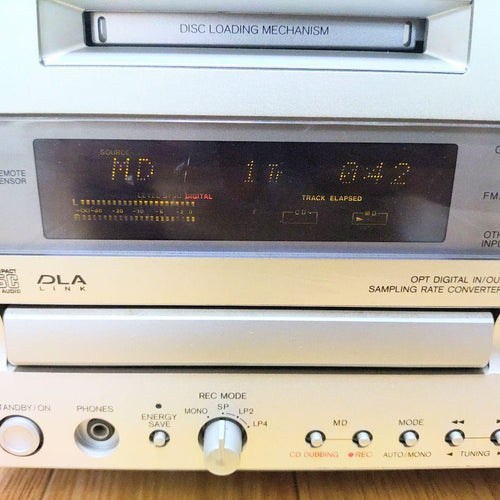 Onkyo Cd, Md Cassette Decks Cd/Md Fr-V77