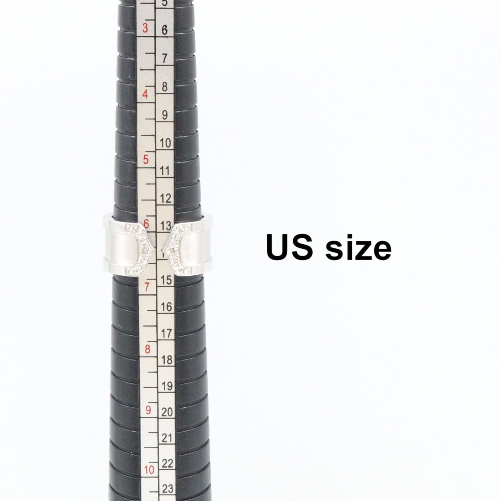 Cartier Ring C2 K18Wg Used A