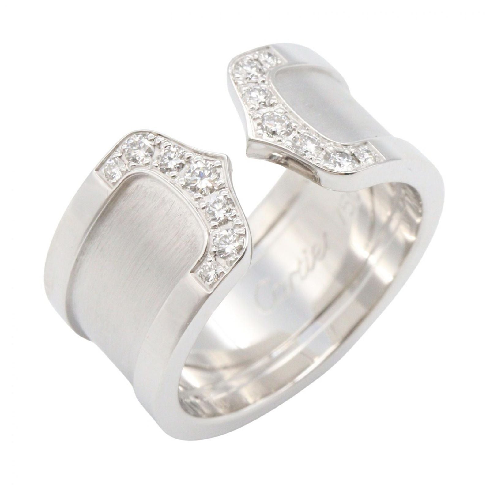 Cartier Ring C2 K18Wg Used A
