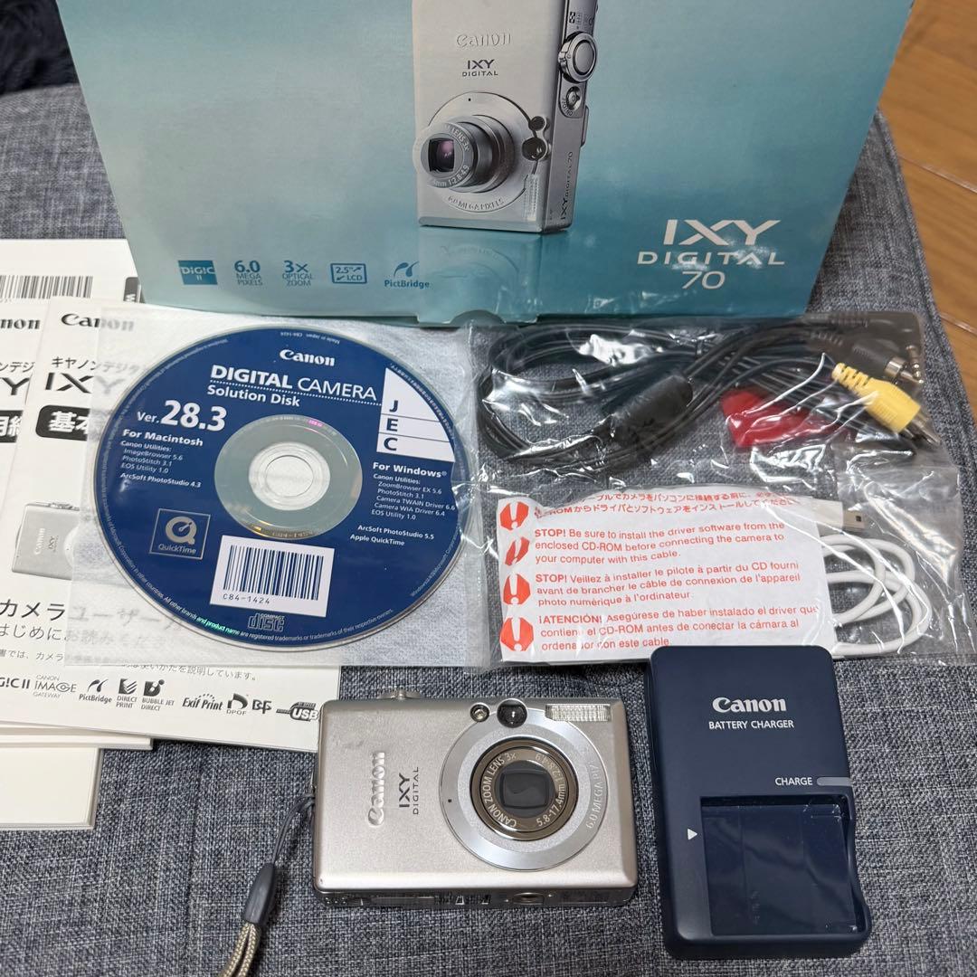 Canon Compact Digital Cameras Ixy 70