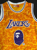 A Bathing Ape Shirts Tank Tops Lakers Bape