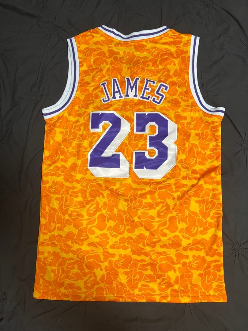 A Bathing Ape Shirts Tank Tops Lakers Bape