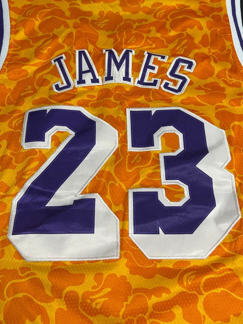 A Bathing Ape Shirts Tank Tops Lakers Bape