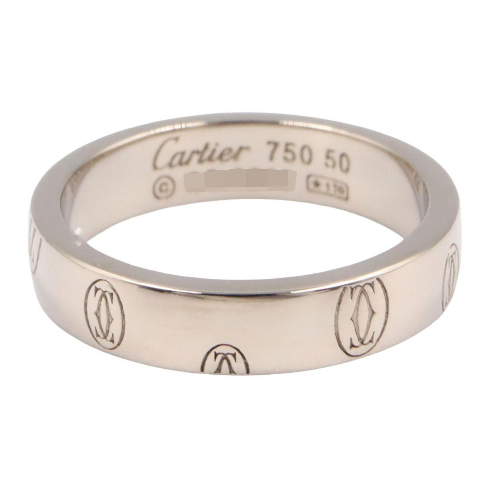 Cartier Ring K18Wg Used A