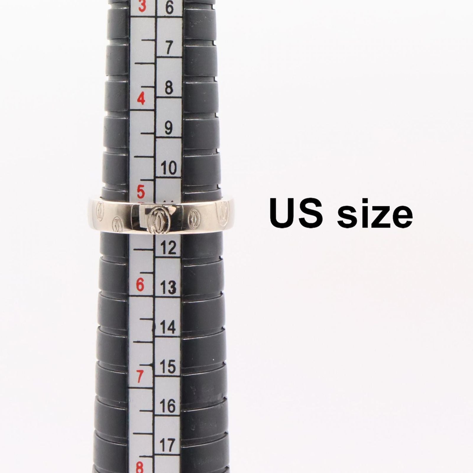 Cartier Ring K18Wg Used A