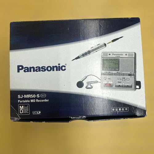 Panasonic Portable Md Players Sj-Mr50-S