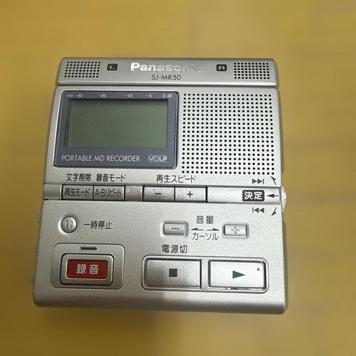 Panasonic Portable Md Players Sj-Mr50-S