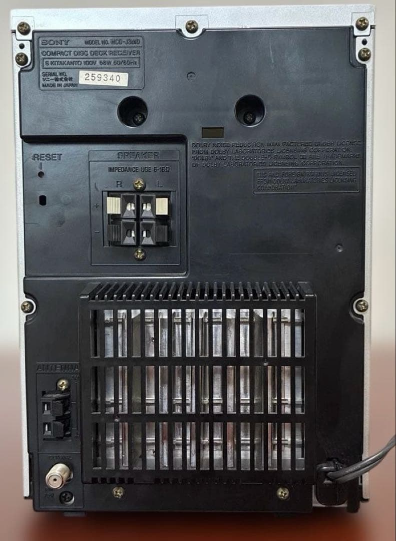 Sony Mini Component Systems Hcd-J3Md