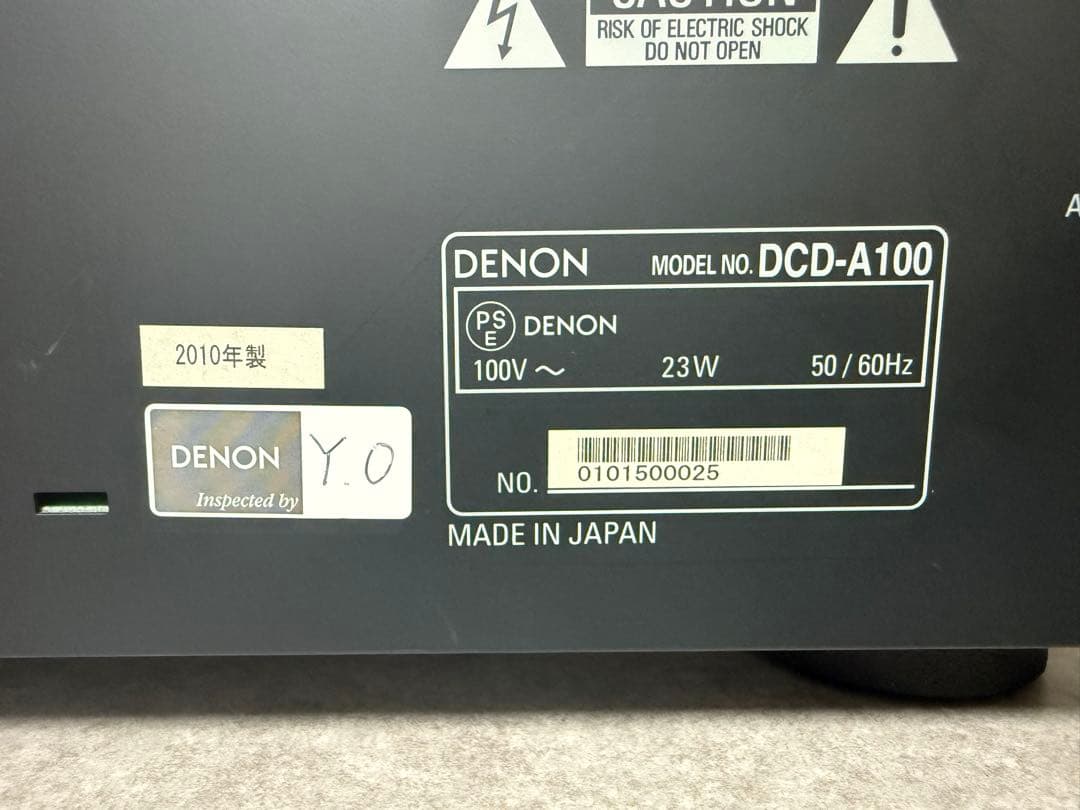 Cd Sacd Players Denon Dcd-A100 100