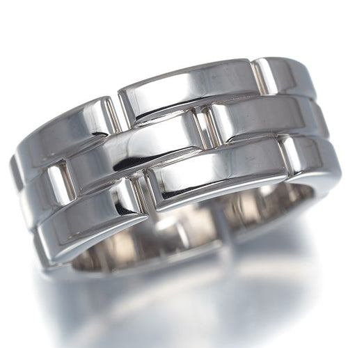 Cartier Ring 3 50 K18Wg #190009