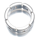 Cartier Ring 3 50 K18Wg #190009