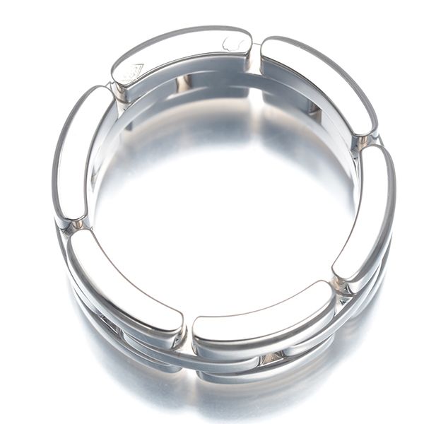 Cartier Ring 3 50 K18Wg #190009