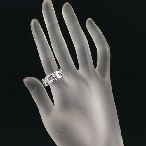 Cartier Ring 3 50 K18Wg #190009