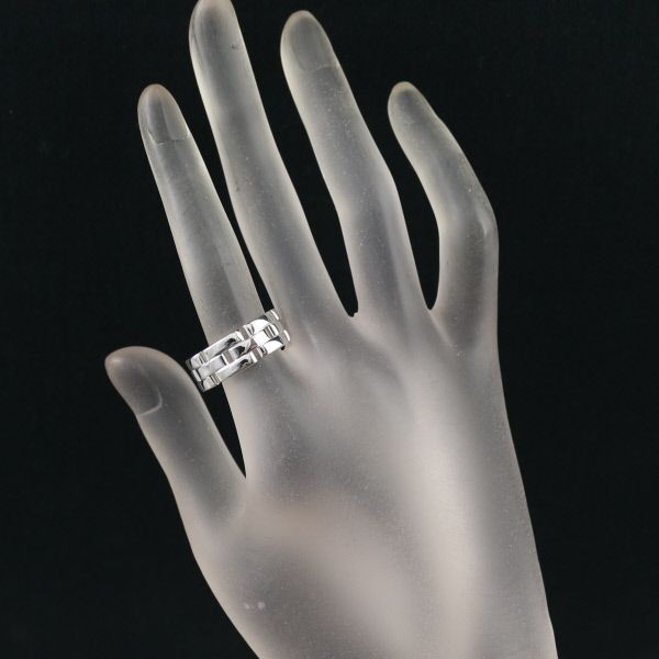 Cartier Ring 3 50 K18Wg #190009
