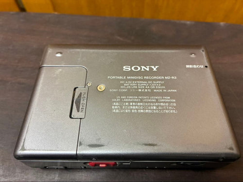Sony Portable Md Player Walkman Mz-R3