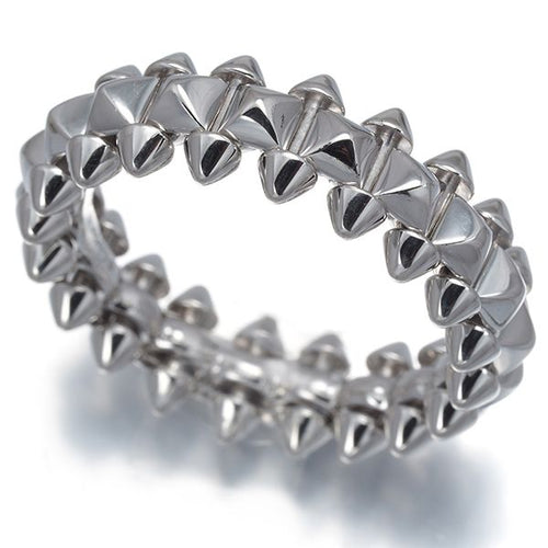Cartier Ring 63 K18Wg #195378