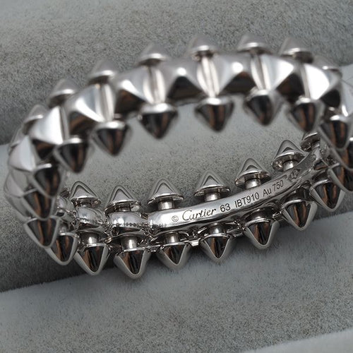Cartier Ring 63 K18Wg #195378