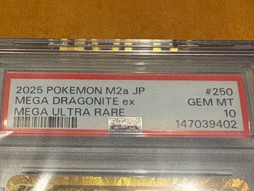 Pok Mon Trading Card Game Ex Mur Mega Psa10