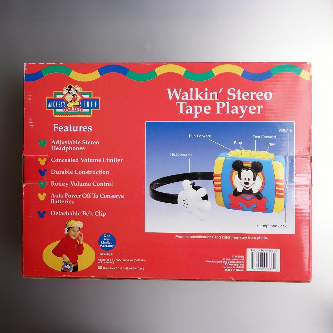 Mickey Mouse Cassette Player